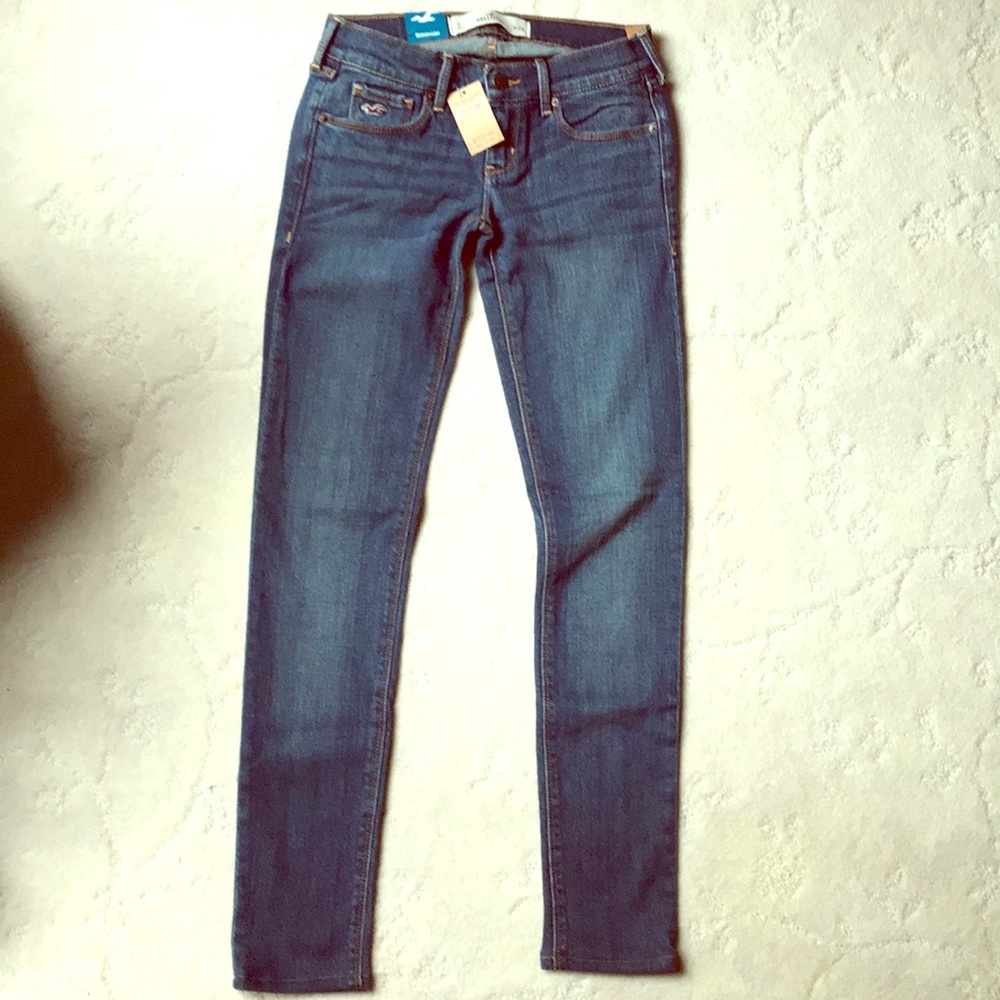 Hollister Super Skinny Denim Jeans, NWT - Picture 1 of 3